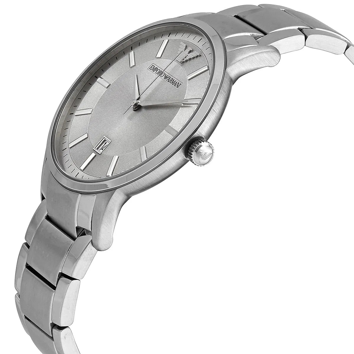  Shop Authentic Emporio Armani Renato Quartz Silver Dial Silver Steel Strap Watch For Men - AR11189 - Luxxuri
