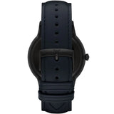  Shop Authentic Emporio Armani Renato Quartz Blue Dial Blue Leather Strap Watch For Men - AR11190 - Luxxuri