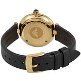  Shop Authentic Emporio Armani Arianna Analog Silver Dial Black Leather Strap Watch For Women - AR11200 - Luxxuri