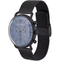  Shop Authentic Emporio Armani Aviator Chronograph Blue Dial Black Mesh Bracelet Watch For Men - AR11201 - Luxxuri