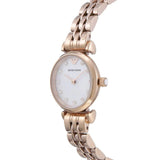 Shop Authentic Emporio Armani Gianni T-Bar Mother of Pearl Dial Rose Gold Steel Strap Watch For Women - AR11203 - Luxxuri