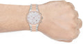  Shop Authentic Emporio Armani Giovanni Chronograph Quartz White Dial Two Tone Steel Strap Watch For Men - AR11209 - Luxxuri