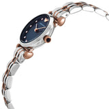  Shop Authentic Emporio Armani Gianni T Bar Quartz Blue Dial Two Tone Steel Strap Watch For Women - AR11222 - Luxxuri