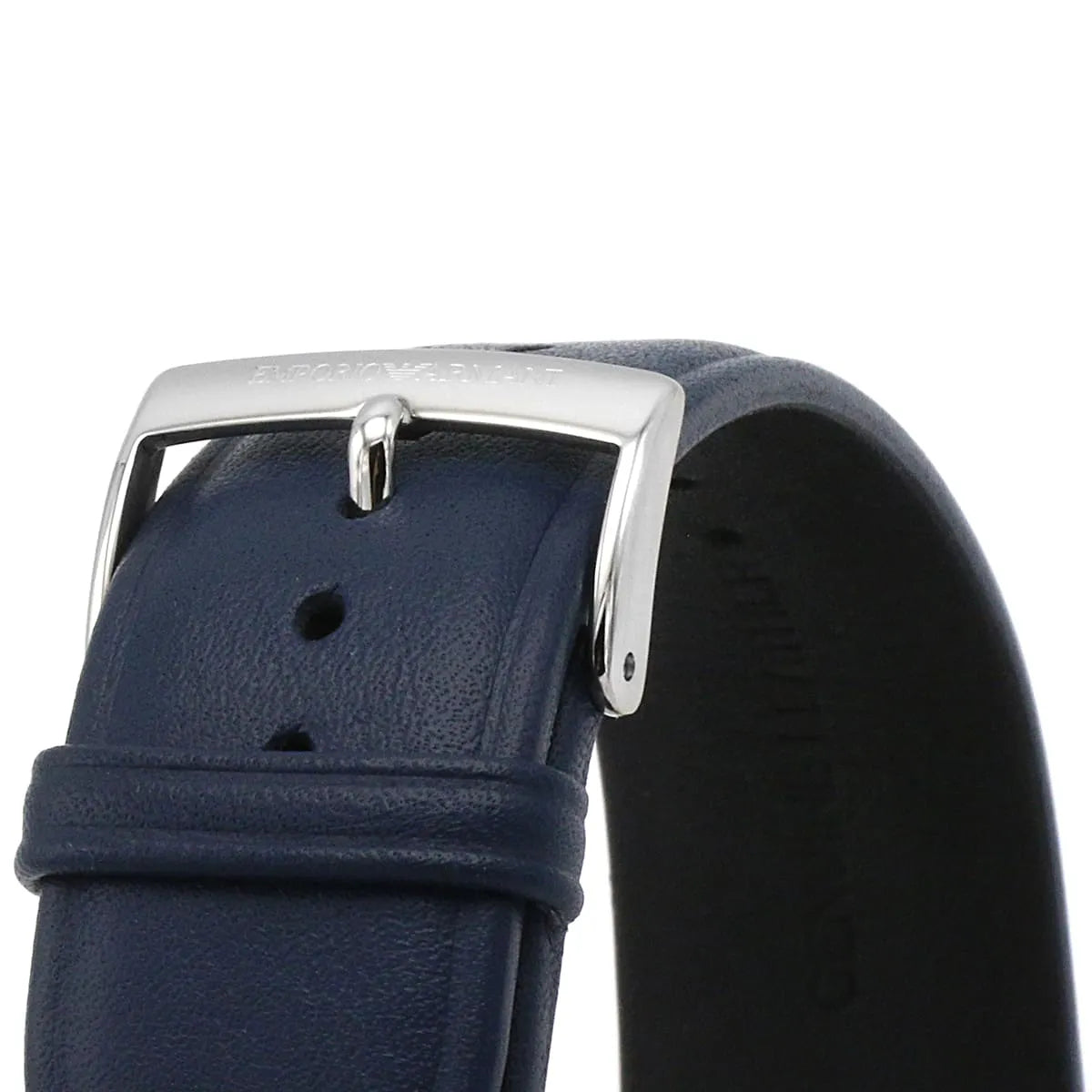  Shop Authentic Emporio Armani Giovanni T Bar Chronograph Quartz Blue Dial Blue Leather Strap Watch For Men - AR11226 - Luxxuri