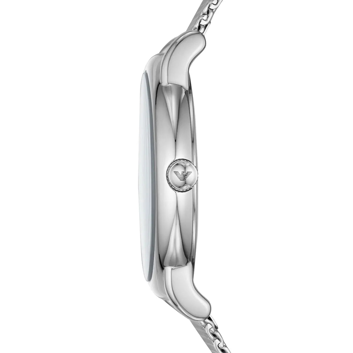  Shop Authentic Emporio Armani Luigi Quartz Blue Dial Silver Mesh Bracelet Watch For Men - AR11230 - Luxxuri