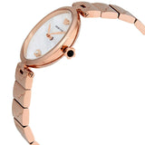  Shop Authentic Emporio Armani Arianna Analog Mother of Pearl Dial Rose Gold Steel Strap Watch For Women - AR11196 - Luxxuri
