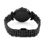  Shop Authentic Emporio Armani Gianni T Bar All Black Diamond Dial Watch For Women - AR11245 - Luxxuri