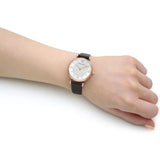  Shop Authentic Emporio Armani Gianni T-Bar Silver Dial Brown Leather Strap Watch For Women - AR11269 - Luxxuri