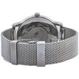  Shop Authentic Emporio Armani Luigi Analog Black Dial Silver Mesh Bracelet Watch For Men - AR11272 - Luxxuri
