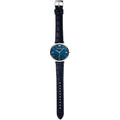  Shop Authentic Emporio Armani Gianni T Bar Quartz Blue Dial Blue Leather Strap Watch For Men - AR11300 - Luxxuri