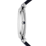  Shop Authentic Emporio Armani Gianni T Bar Quartz Blue Dial Blue Leather Strap Watch For Men - AR11300 - Luxxuri