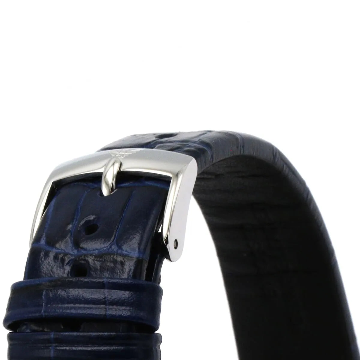  Shop Authentic Emporio Armani Gianni T Bar Quartz Blue Dial Blue Leather Strap Watch For Men - AR11300 - Luxxuri