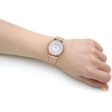  Shop Authentic Emporio Armani Gianni T Bar Mother of Pearl Dial Rose Gold Mesh Bracelet Watch For Women - AR11320 - Luxxuri