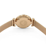  Shop Authentic Emporio Armani Gianni T Bar Mother of Pearl Dial Rose Gold Mesh Bracelet Watch For Women - AR11320 - Luxxuri