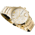  Shop Authentic Emporio Armani Renato Chronograph White Dial Gold Steel Strap Watch For Men - AR11332 - Luxxuri