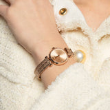  Shop Authentic Emporio Armani Gianni T Bar Quartz Rose Gold Dial Rose Gold Steel Strap Watch For Women - AR11342 - Luxxuri