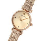  Shop Authentic Emporio Armani Gianni T Bar Quartz Rose Gold Dial Rose Gold Steel Strap Watch For Women - AR11342 - Luxxuri
