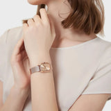  Shop Authentic Emporio Armani Joy Quartz Rose Gold Dial Rose Gold Mesh Bracelet Watch For Women - AR11347 - Luxxuri