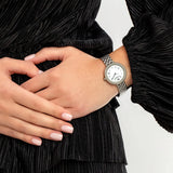  Shop Authentic Emporio Armani Rosa Quartz White Dial Silver Steel Strap Watch For Women - AR11354 - Luxxuri