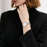  Shop Authentic Emporio Armani Rosa Quartz White Dial Silver Steel Strap Watch For Women - AR11354 - Luxxuri