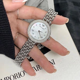  Shop Authentic Emporio Armani Rosa Quartz White Dial Silver Steel Strap Watch For Women - AR11354 - Luxxuri