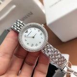  Shop Authentic Emporio Armani Rosa Quartz White Dial Silver Steel Strap Watch For Women - AR11354 - Luxxuri