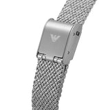  Shop Authentic Emporio Armani Rosa Diamonds Mother of Pearl Blue Dial Silver Mesh Bracelet Watch For Women - AR11380 - Luxxuri