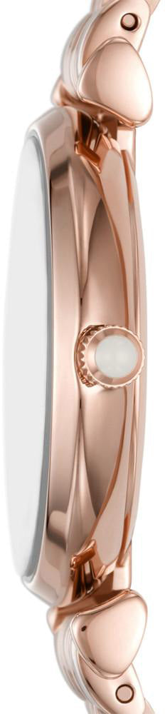  Shop Authentic Emporio Armani Gianni T Bar Quartz Mother of Pearl Dial Rose Gold Steel Strap Watch For Women - AR11385 - Luxxuri
