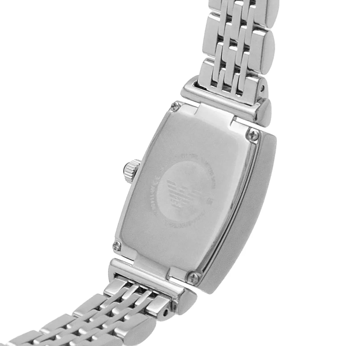  Shop Authentic Emporio Armani Gianni T-Bar Quartz White Dial Silver Steel Strap Watch For Women - AR11405 - Luxxuri