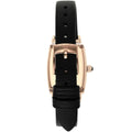  Shop Authentic Emporio Armani Gianni T Bar Quartz White Dial Black Leather Strap Watch For Women - AR11408 - Luxxuri