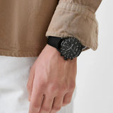  Shop Authentic Emporio Armani Mario Chronograph Quartz Black Dial Black Nylon Strap Watch For Men - AR11453 - Luxxuri