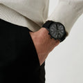  Shop Authentic Emporio Armani Renato Chronograph Black Dial Black Nylon Strap Watch For Men - AR11457 - Luxxuri