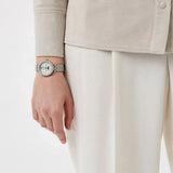  Shop Authentic Emporio Armani Rosa Quartz Mother of Pearl Dial Silver Steel Strap Watch For Women - AR11461 - Luxxuri