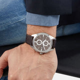  Shop Authentic Emporio Armani Claudio Chronograph Brown Dial Brown Leather Strap Watch For Men - AR11482 - Luxxuri