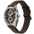  Shop Authentic Emporio Armani Claudio Chronograph Brown Dial Brown Leather Strap Watch For Men - AR11482 - Luxxuri