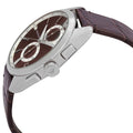  Shop Authentic Emporio Armani Claudio Chronograph Brown Dial Brown Leather Strap Watch For Men - AR11482 - Luxxuri