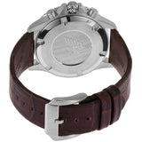  Shop Authentic Emporio Armani Diver Chronograph Brown Dial Brown Leather Strap Watch For Men - AR11486 - Luxxuri