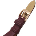  Shop Authentic Emporio Armani Gianni T Bar Crystals Maroon Dial Maroon Leather Strap Watch for Women - AR11487 - Luxxuri