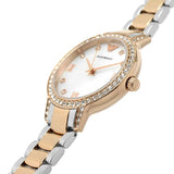  Shop Authentic Emporio Armani Cleo Mother of Pearl Dial Two Tone Steel Strap Watch For Women - AR11499 - Luxxuri