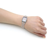  Shop Authentic Emporio Armani Gianni T Bar White Mother Of Pearl Dial Two Tone Steel Strap Watch For Women - AR11519 - Luxxuri