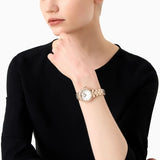  Shop Authentic Emporio Armani Aira Three Hand Mother of Pearl Dial Rose Gold Steel Strap Watch For Women - AR11523 - Luxxuri