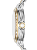  Shop Authentic Emporio Armani Mia Quartz Mother of Pearl Dial Two Tone Steel Strap Watch For Women - AR11524 - Luxxuri