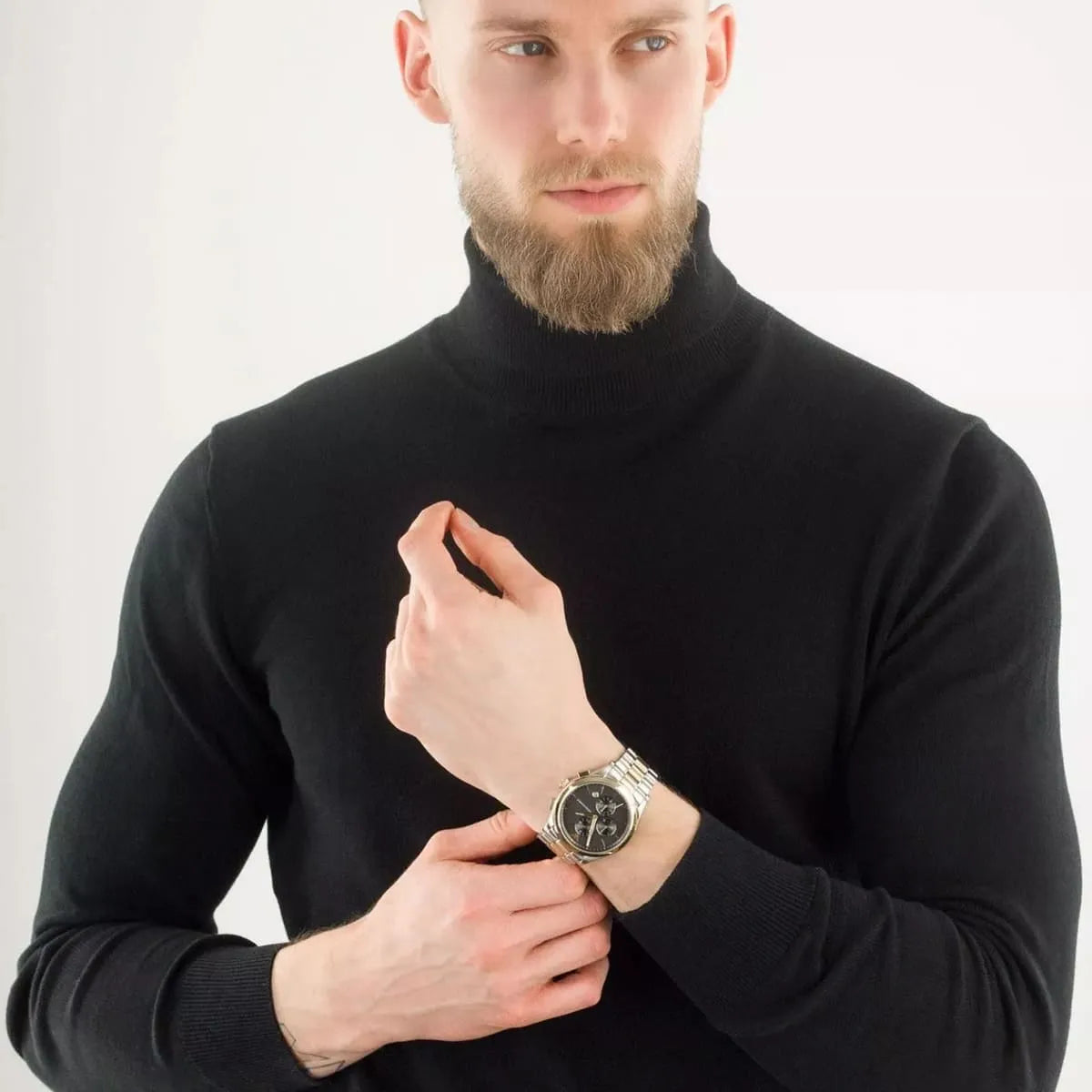  Shop Authentic Emporio Armani Paolo Chronograph Grey Dial Two Tone Steel Strap Watch For Men - AR11527 - Luxxuri