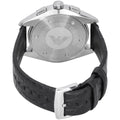  Shop Authentic Emporio Armani Claudio Chronograph Black Dial Black Leather Strap Watch For Men - AR11542 - Luxxuri