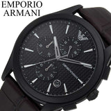  Shop Authentic Emporio Armani Paolo Chronograph Black Dial Brown Leather Strap Watch For Men - AR11549 - Luxxuri