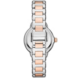  Shop Authentic Emporio Armani Mia Three Hand Moonphase Mother of Pearl Dial Two Tone Steel Strap Watch For Women - AR11567 - Luxxuri