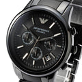  Shop Authentic Emporio Armani Ceramica Chronograph  Black Dial Black Strap Watch For Men - AR1452 - Luxxuri