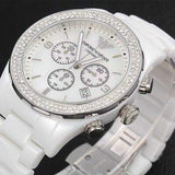  Shop Authentic Emporio Armani Ceramica Chronograph White Dial White Ceramic Strap Watch For Women - AR1456 - Luxxuri
