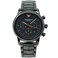  Shop Authentic Emporio Armani Luigi Ceramic Chronograph Black Dial Black Strap Watch For Men - AR1509 - Luxxuri