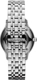  Shop Authentic Emporio Armani Classic Quartz Mother of Pearl Dial Silver Steel Strap Watch For Women - AR1602 - Luxxuri